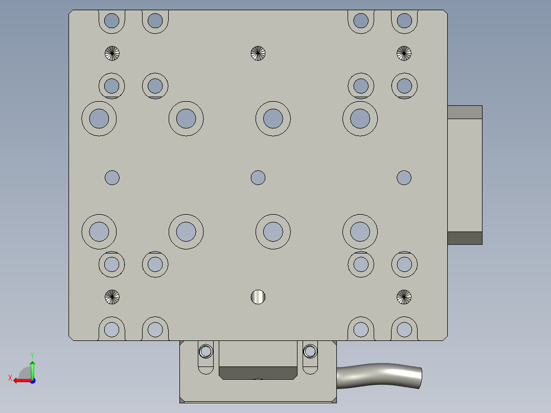280Z3Kg滑台后视图