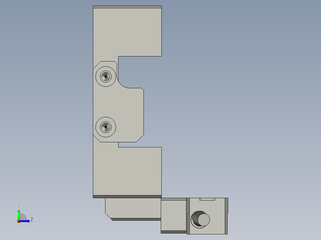 280Z3Kg滑台左视图