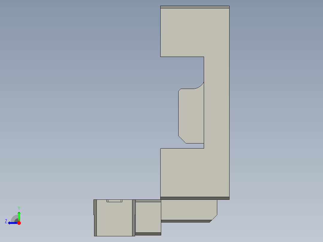 280Z3Kg滑台右视图