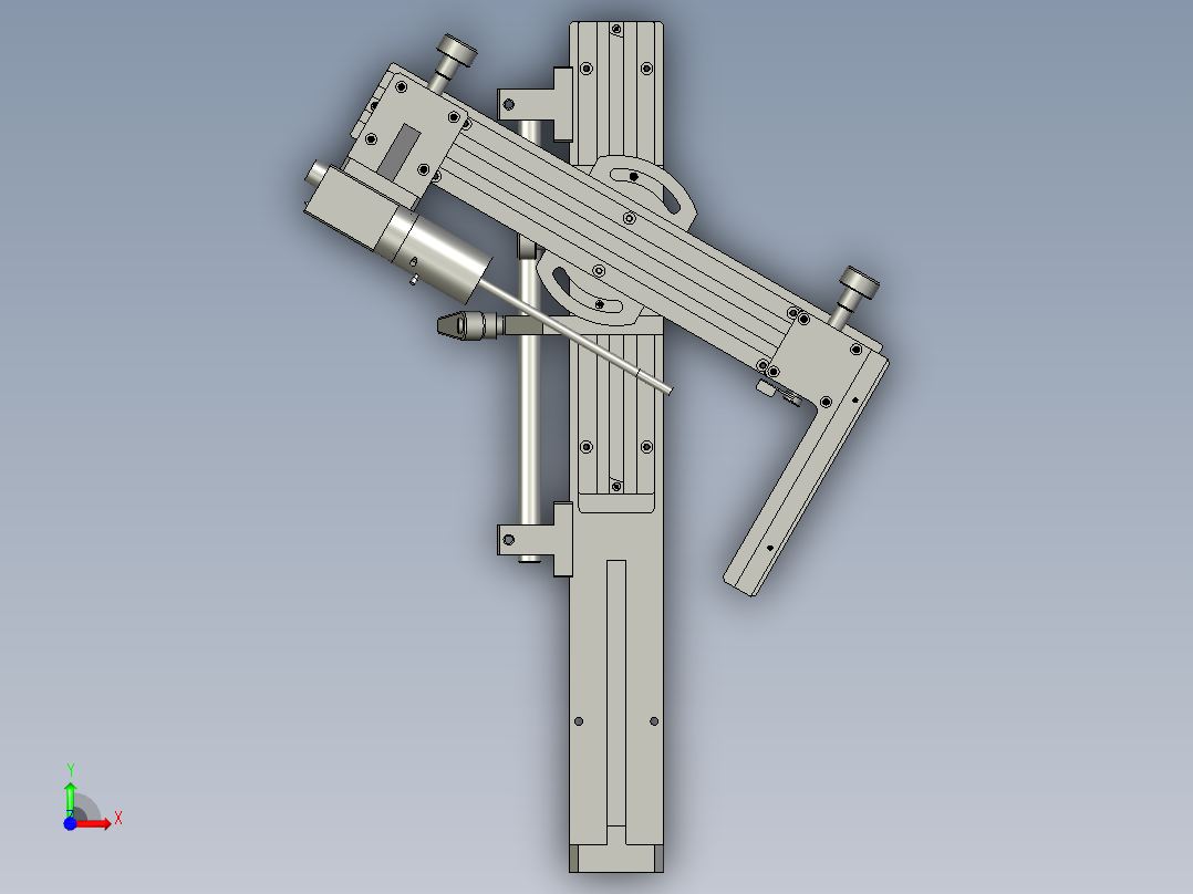 LXYC-BOSS0300倒角拍照机构A面前视图