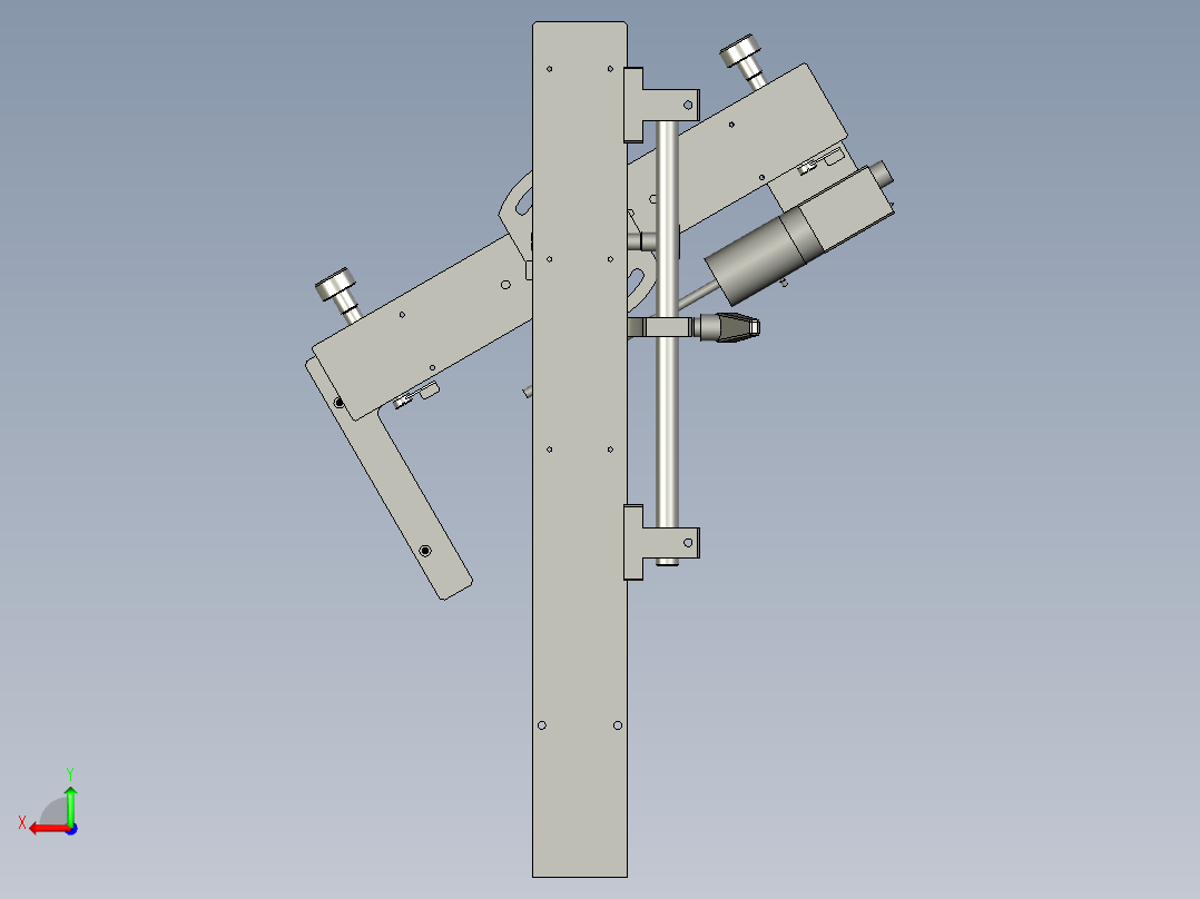 LXYC-BOSS0300倒角拍照机构A面后视图