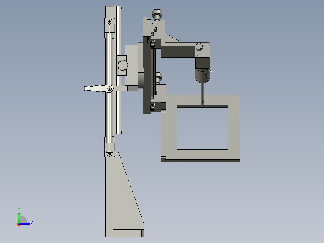 LXYC-BOSS0300倒角拍照机构A面左视图