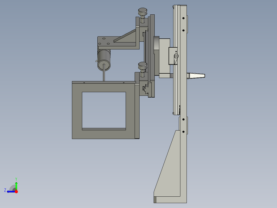 LXYC-BOSS0300倒角拍照机构A面右视图