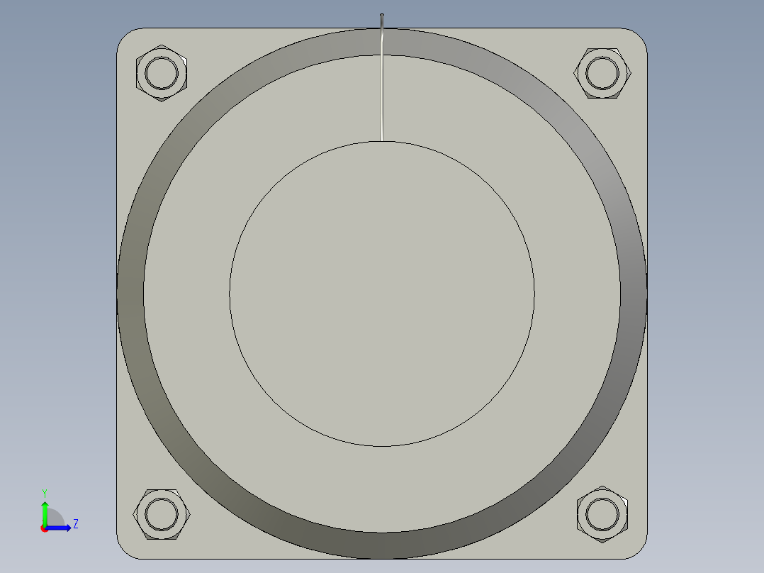 IK-RAC(25W)感应调速电机4IK25RA-C左视图