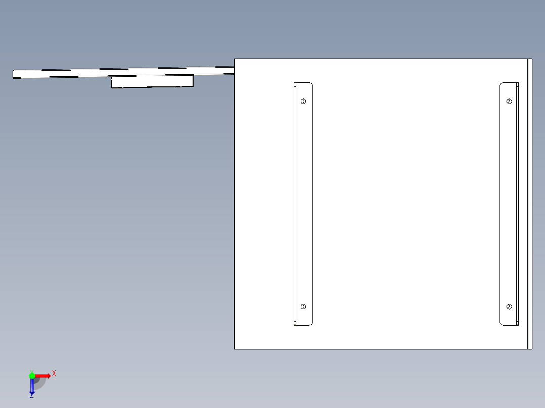 船用配电板俯视图