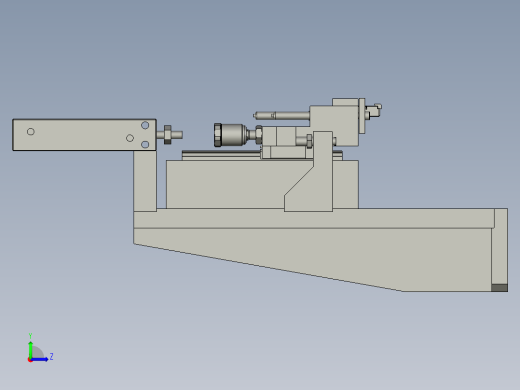 网线接口自动压合设备设计-YYF007-RJ45-E000测试水晶头组件左视缩略图