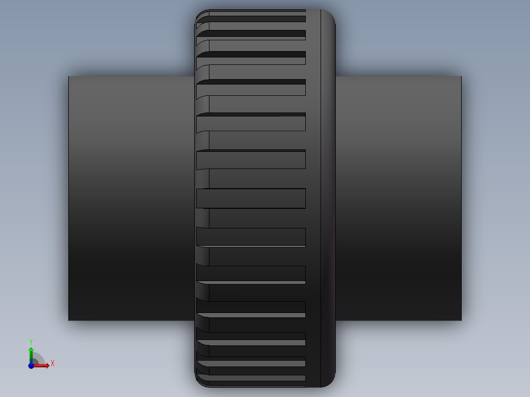 UNION_DN20_PN10_UPVC前视图