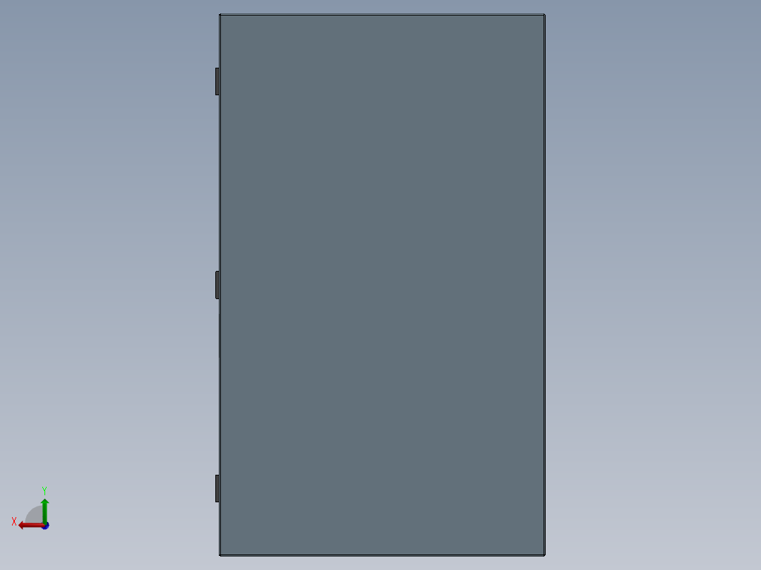 低压面板后视图