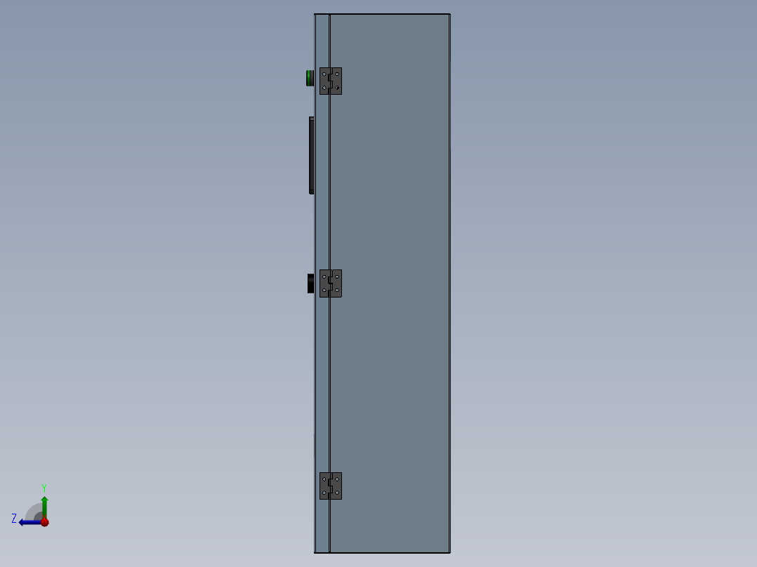 低压面板右视图