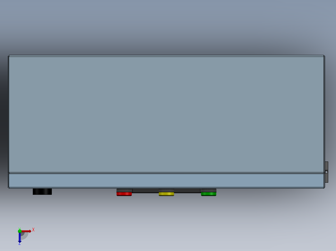 低压面板俯视图