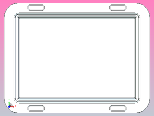 198毫米x 148毫米2120毫米塑胶箱前视缩略图