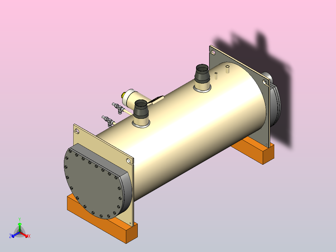 蒸发器模块主视图