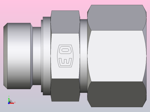 公螺柱连接器GE20ZSMEDCF前视缩略图