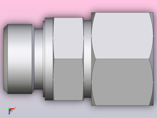 公螺柱连接器GE20ZSMEDCF俯视缩略图