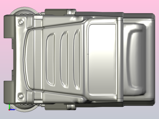 拖车轮子左视缩略图