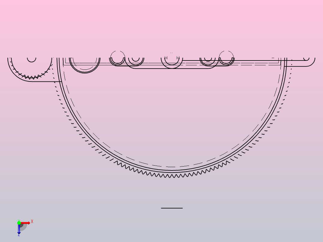 土壤检测的土壤稀释装置俯视图