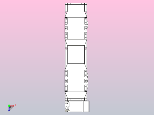 皮带直线轴双滑块型TPA-GCBS-150-P80-L50-RP-M75-N3俯视缩略图