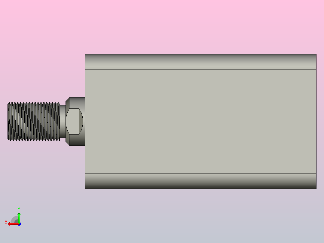 气缸RTM-sd40x50w_asm后视图