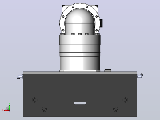DMG220-FCR齿轮齿条模组直线滑台（电机前折）[DMG220-L20S500-DT750-A2D-FCR-P7]后视缩略图