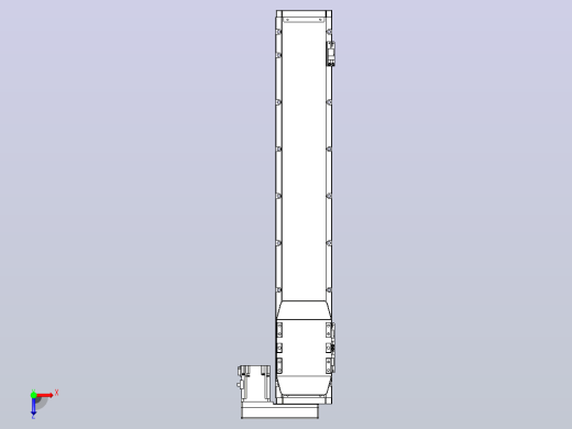 滚珠丝杠直线轴内置导轨TPA-GCR-120-1610C-L600-MR-M40-N3俯视缩略图