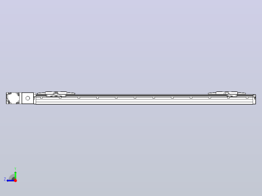 皮带直线轴双滑块型TPA-GCBS-120-P70-L350-QL-M20-N3右视缩略图