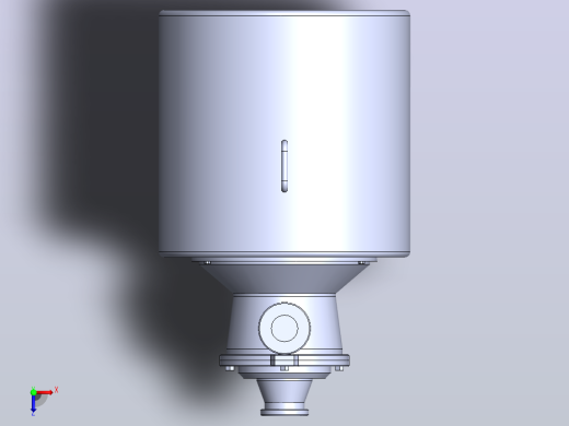 SFZB-2020卫生型自吸泵[SFZB-2020-11 C(ISO法兰)]俯视缩略图