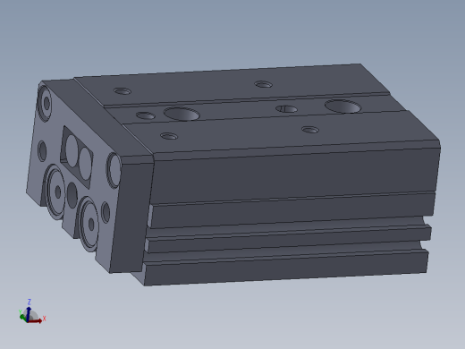 AIRTAC_HLS12X20气缸模型