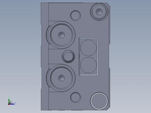 AIRTAC_HLS12X20气缸模型左视缩略图