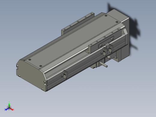 SYS14-150-BM-200W滚珠花健、支撑座、滚珠丝杠、交叉导轨、直线模组.STEP