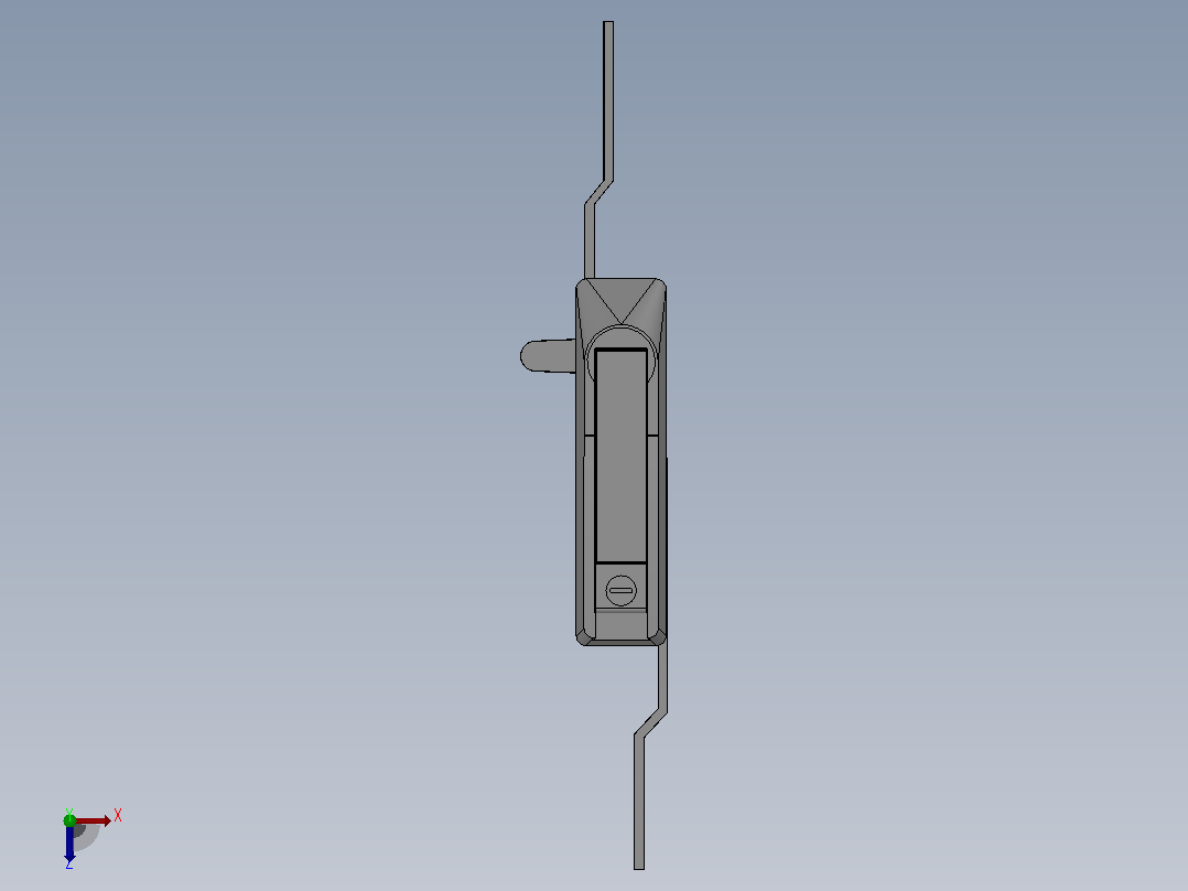 MS-460-1[MS460-1-1.2]电柜门锁俯视图
