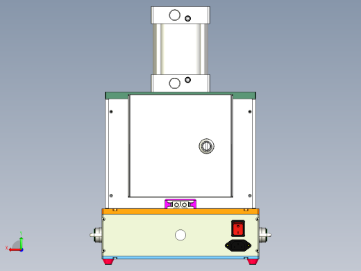 SN80256 IC成型切割夹具step后视缩略图