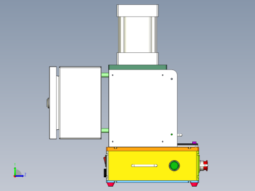 SN80256 IC成型切割夹具step左视缩略图