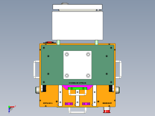 SN80256 IC成型切割夹具step俯视缩略图