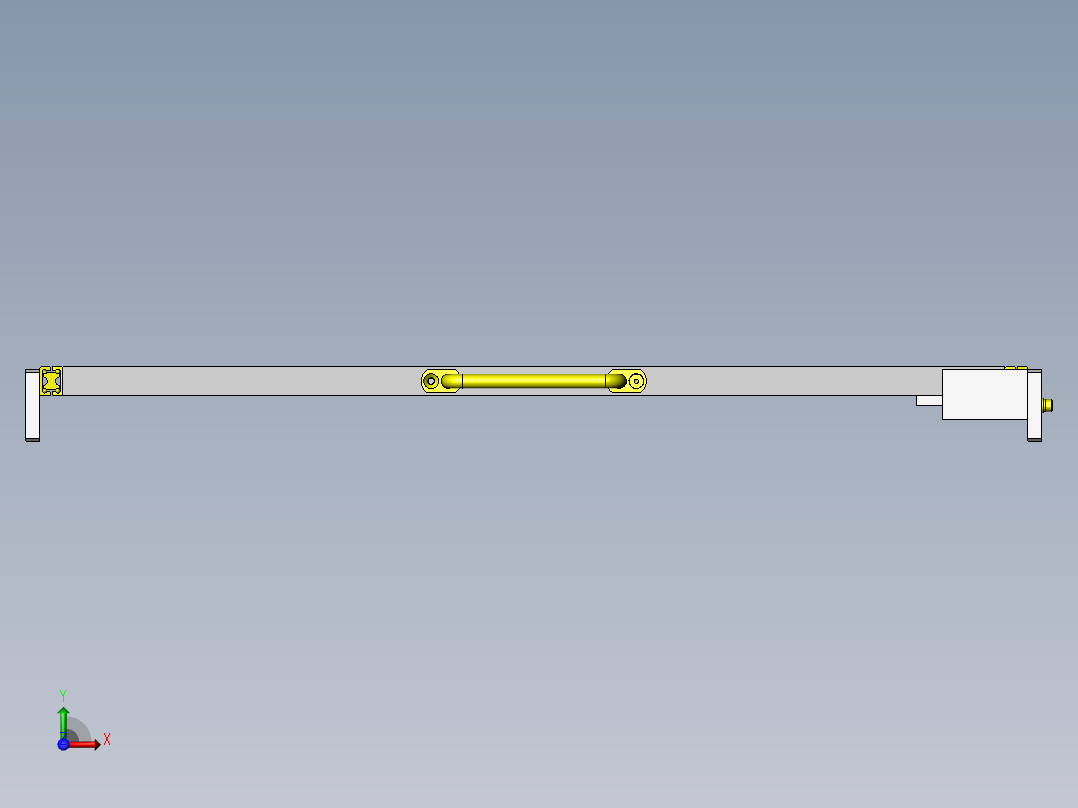 废料维护机构前视图
