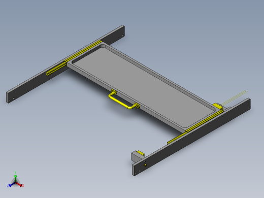 废料维护机构正等轴测缩略图