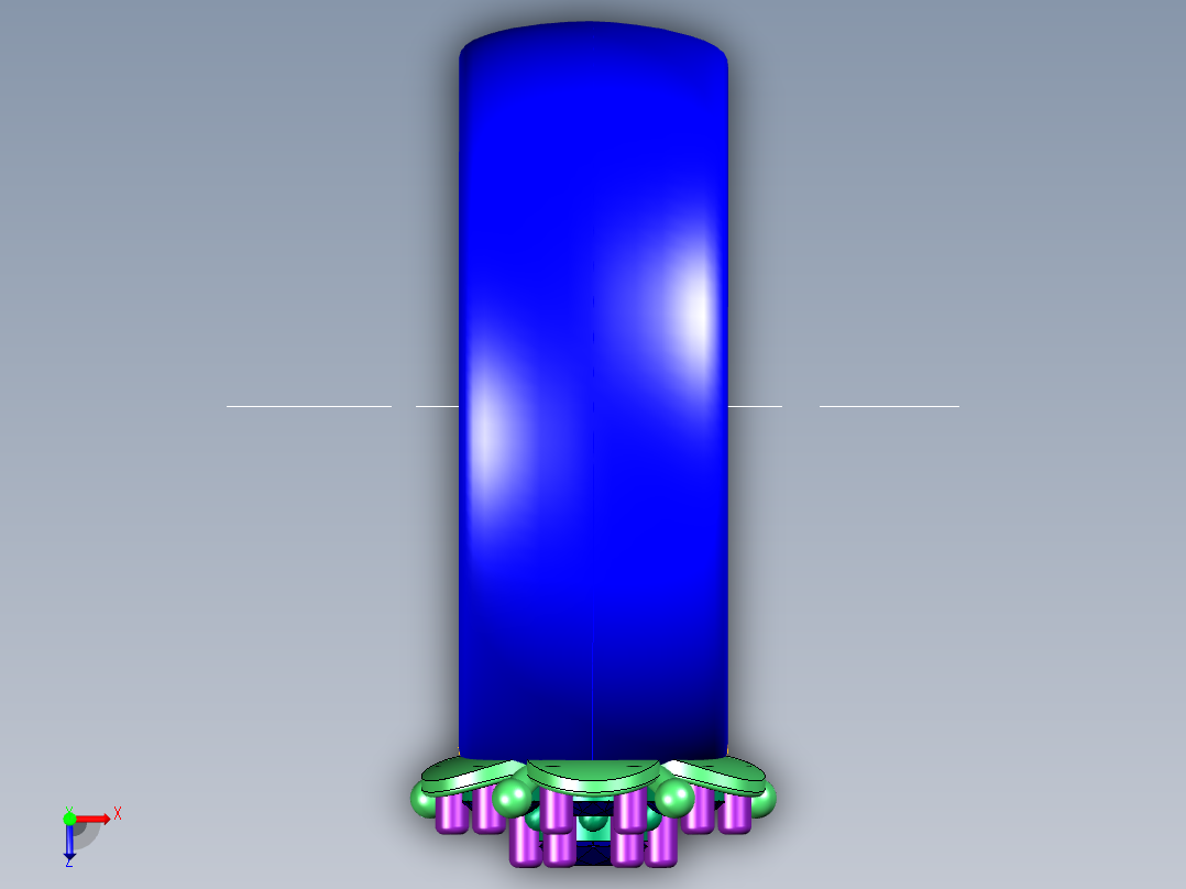 戒指造型设计俯视图