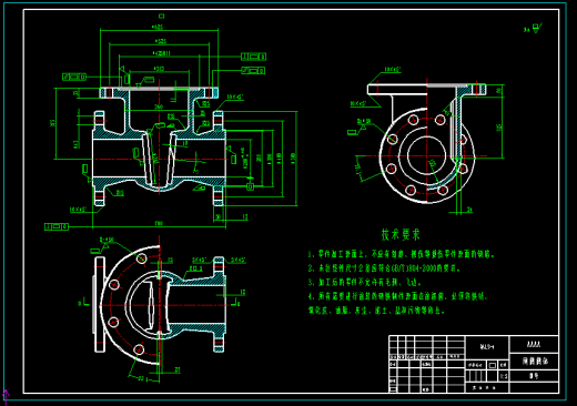 闸阀结构设计（含CAD图纸+说明书）缩略图