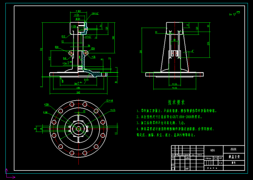 闸阀结构设计（含CAD图纸+说明书）缩略图