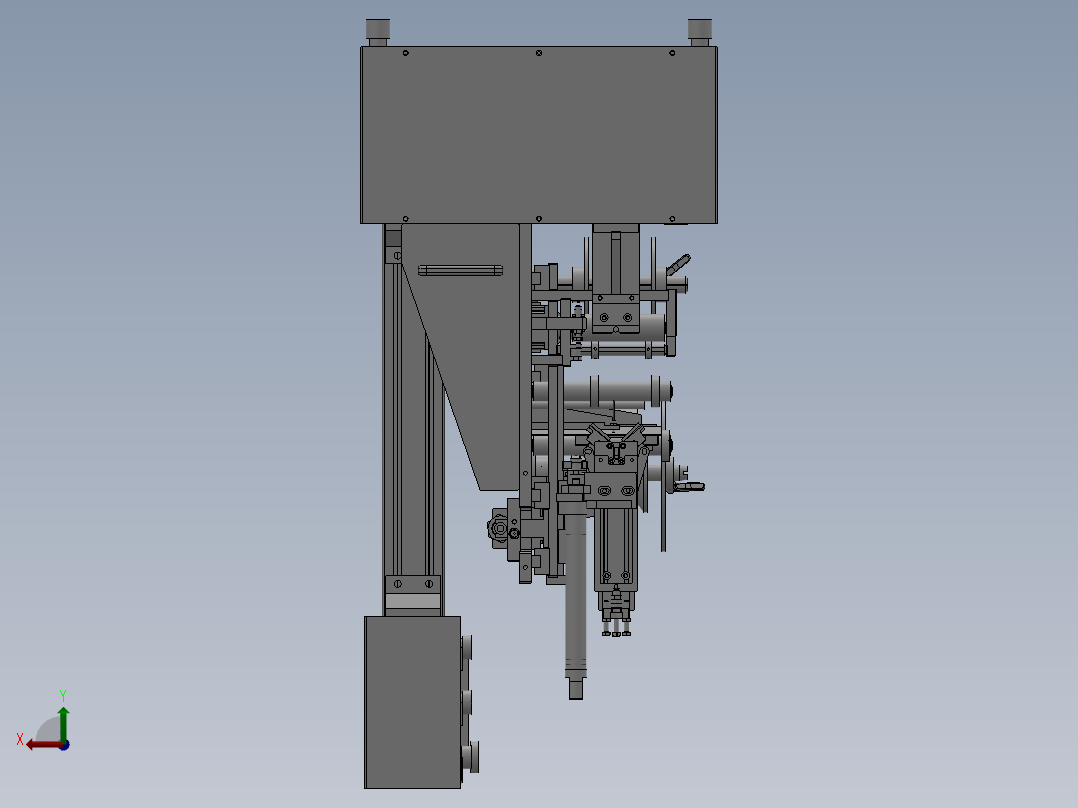 119线材贴标机(1)后视图
