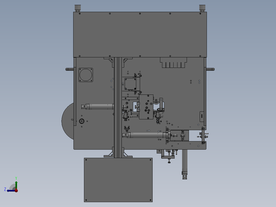 119线材贴标机(1)右视图