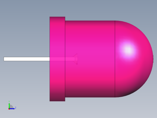 LED_Round_Rose_D10.0mm左视缩略图