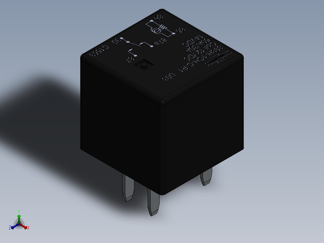 继电器1 (20)正等轴测图