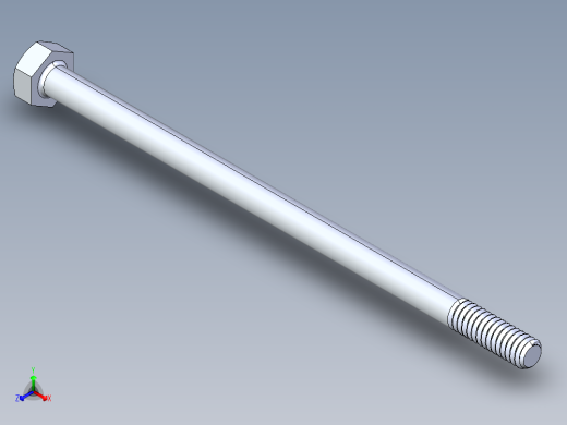 UNC 六角螺栓-Hex Bolt 0.250-20 x 5