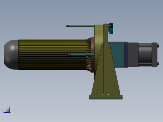 组装套杆组件右视缩略图