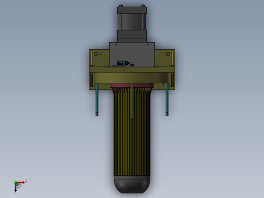 组装套杆组件俯视缩略图