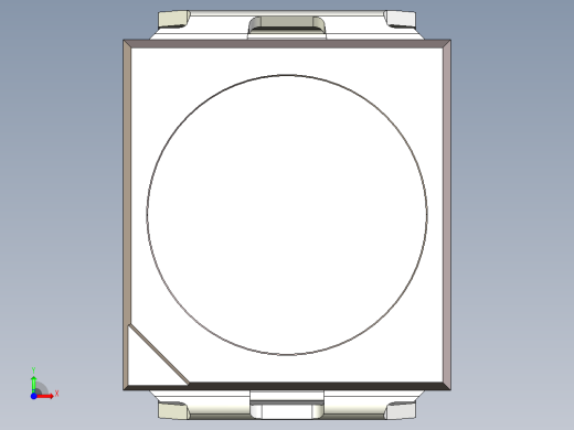 LED贴片，封装PLCC 2引脚。尺寸为3毫米x 3,5mm毫米x 1.65毫米前视缩略图