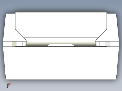 LED贴片，封装PLCC 2引脚。尺寸为3毫米x 3,5mm毫米x 1.65毫米俯视缩略图