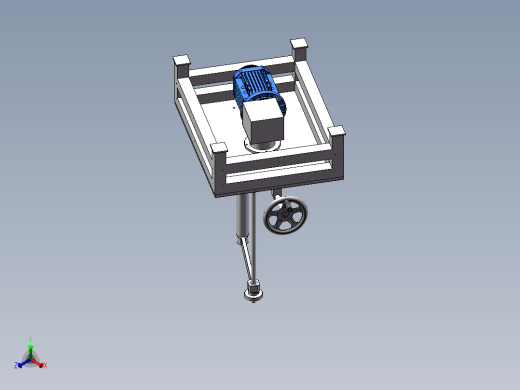 三维阀座研磨机正等轴测缩略图