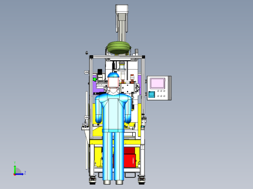 汽车转向扭杆压机左视缩略图