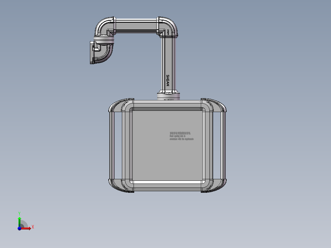 向下墙座+转角+箱体连接器+控制箱